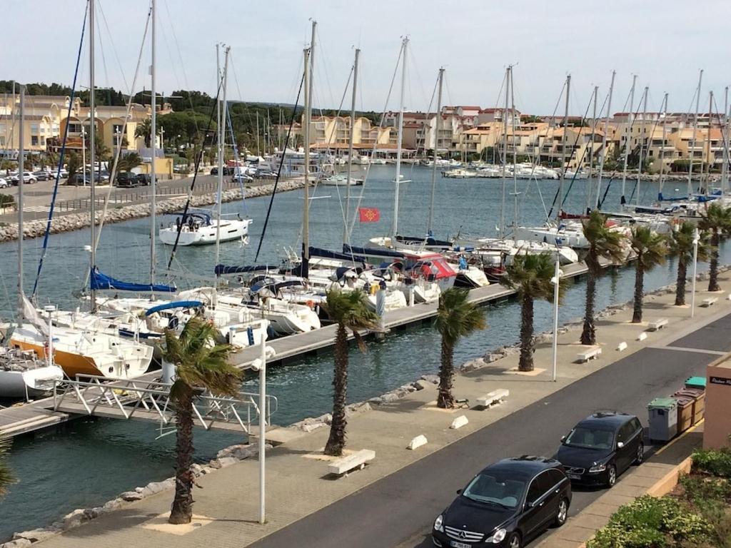 Gruissan Appartement Calme, Vue Sur Port De Plaisance -Clim, Empl.Parking Εξωτερικό φωτογραφία