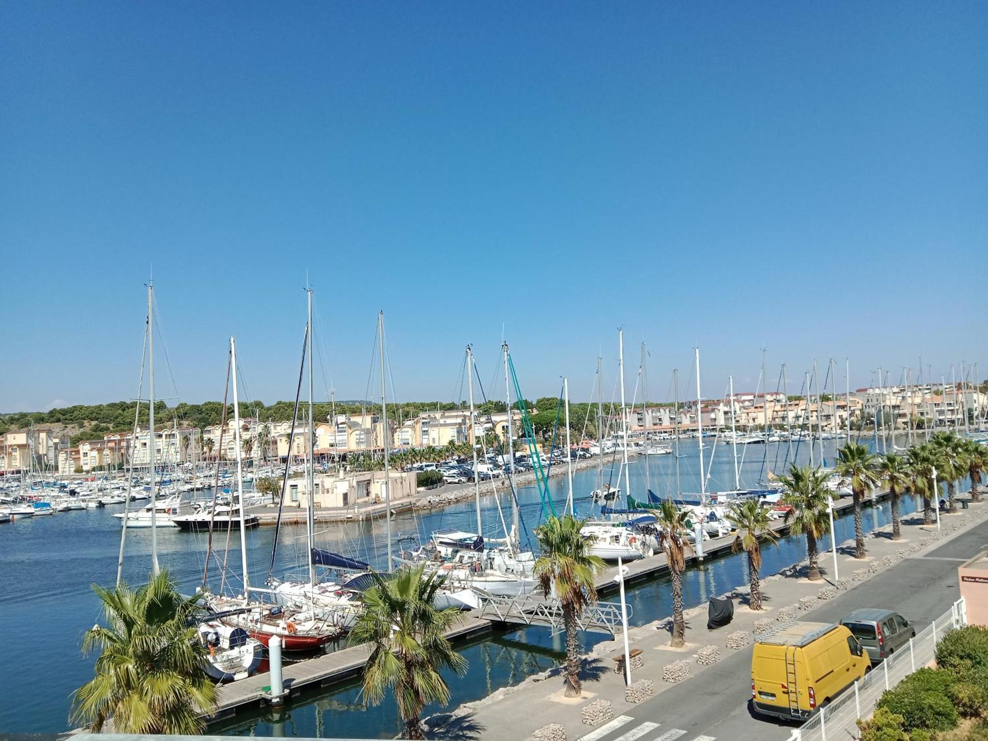 Gruissan Appartement Calme, Vue Sur Port De Plaisance -Clim, Empl.Parking Εξωτερικό φωτογραφία